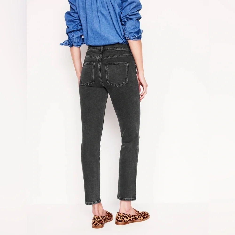 Boden girlfriend jeans washed black sz 30 - Picture 4 of 12